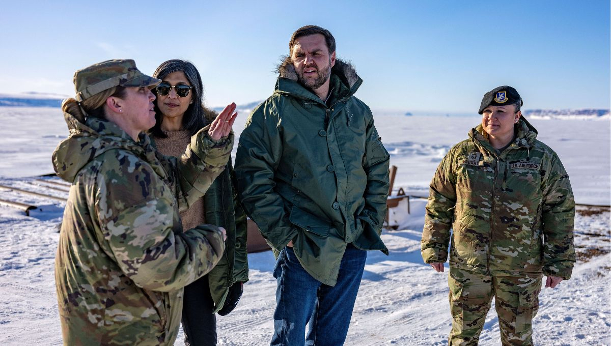 El vicepresidente de Estados Unidos, J.D. Vance, visitó recientemente la base militar estadounidense en Groenlandia El vicepresidente de Estados Unidos, J.D. Vance, visitó recientemente la base militar estadounidense en Groenlandia
