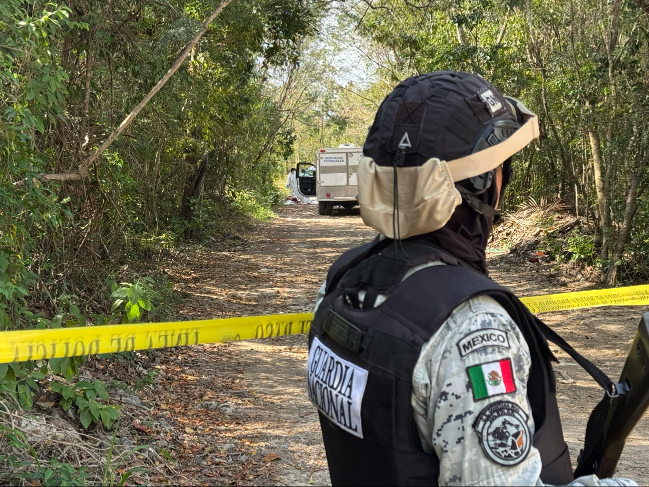 La Fiscalía General del Estado procesó la escena y trasladó el cuerpo al Servicio Médico Forense La Fiscalía General del Estado procesó la escena y trasladó el cuerpo al Servicio Médico Forense
