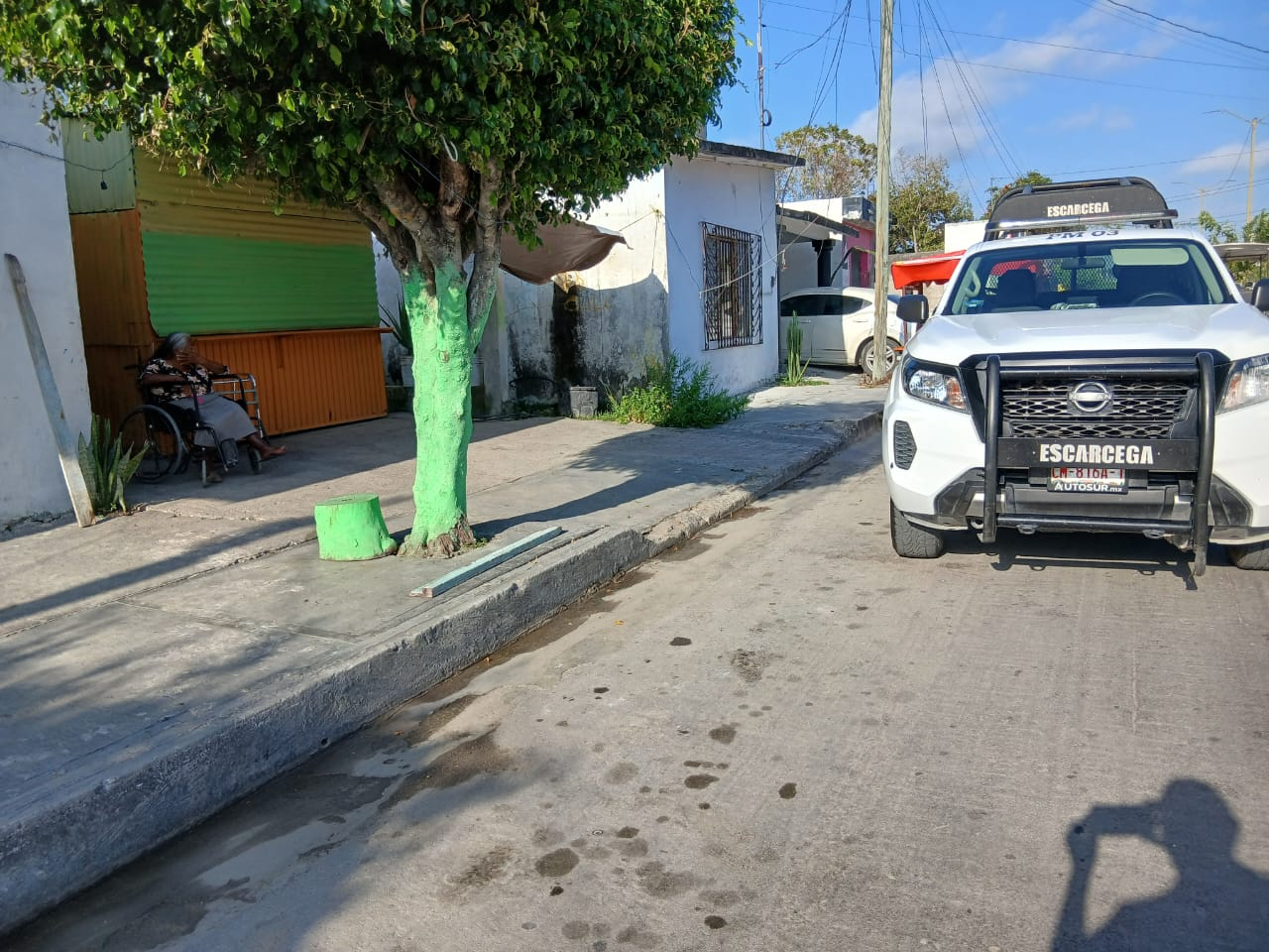 La policía actuó rápidamente tras el llamado de un vecino La policía actuó rápidamente tras el llamado de un vecino