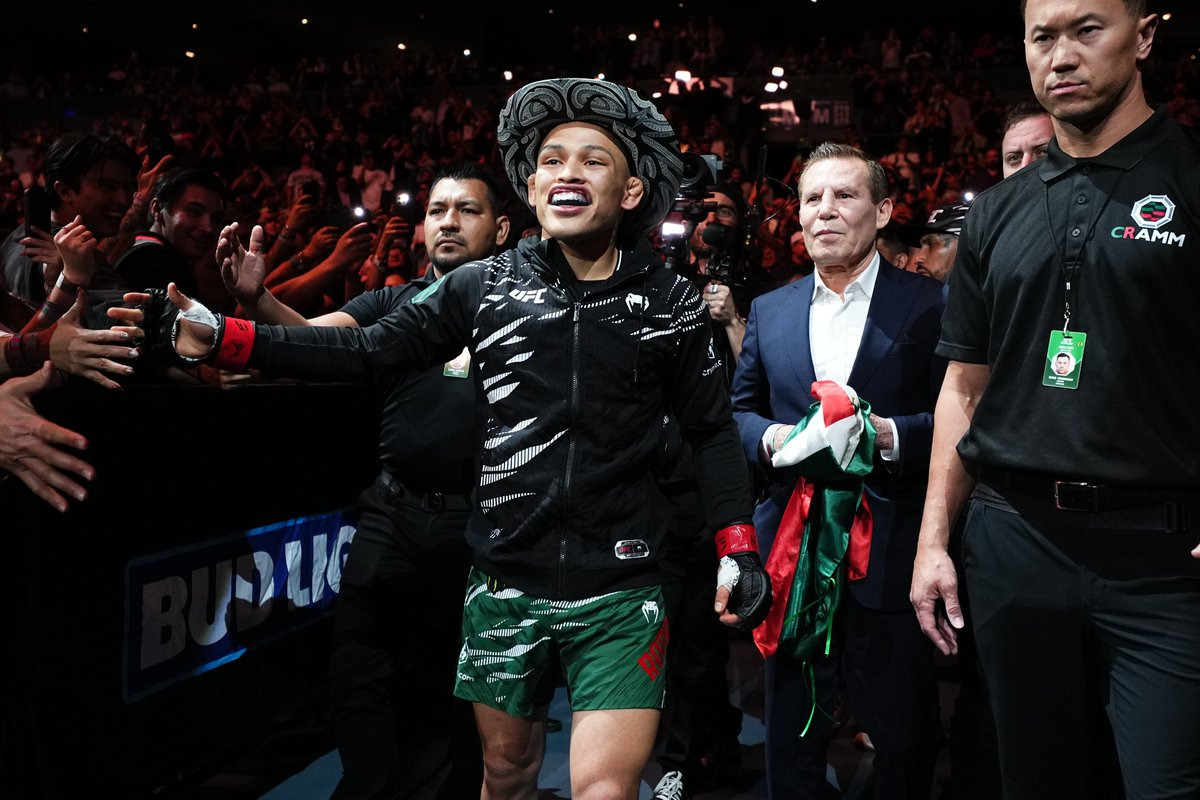 Siete mexicanos triunfan en UFC México 2025: Moreno, Torres y Rosas Jr. destacan en noche histórica