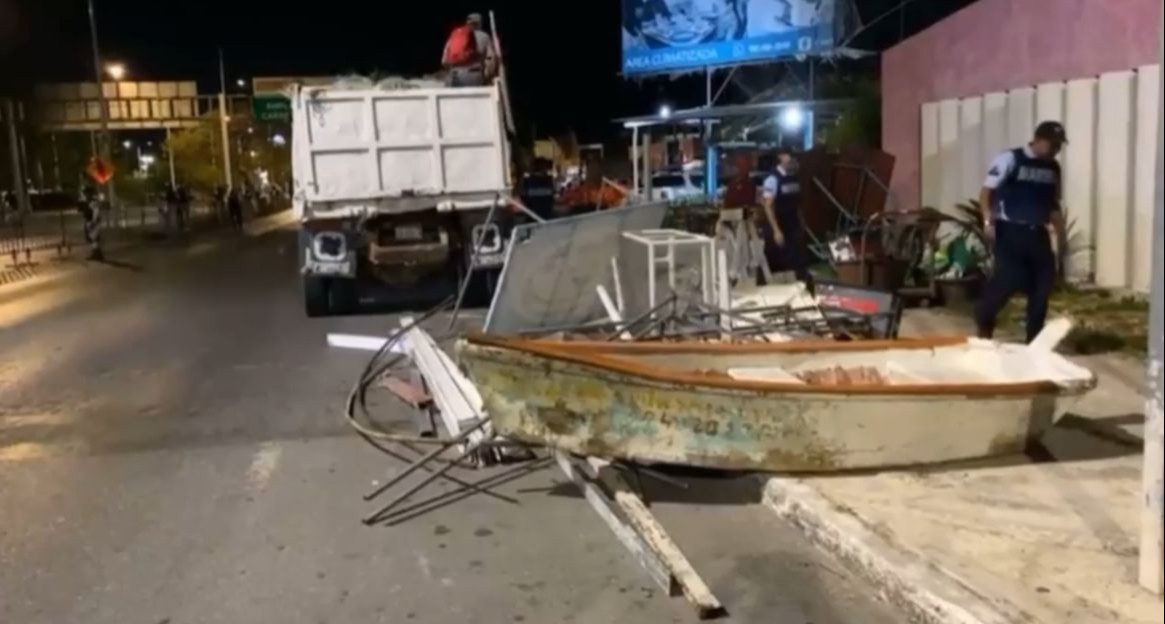 Realizan operativo “limpieza” en la costera de Campeche
