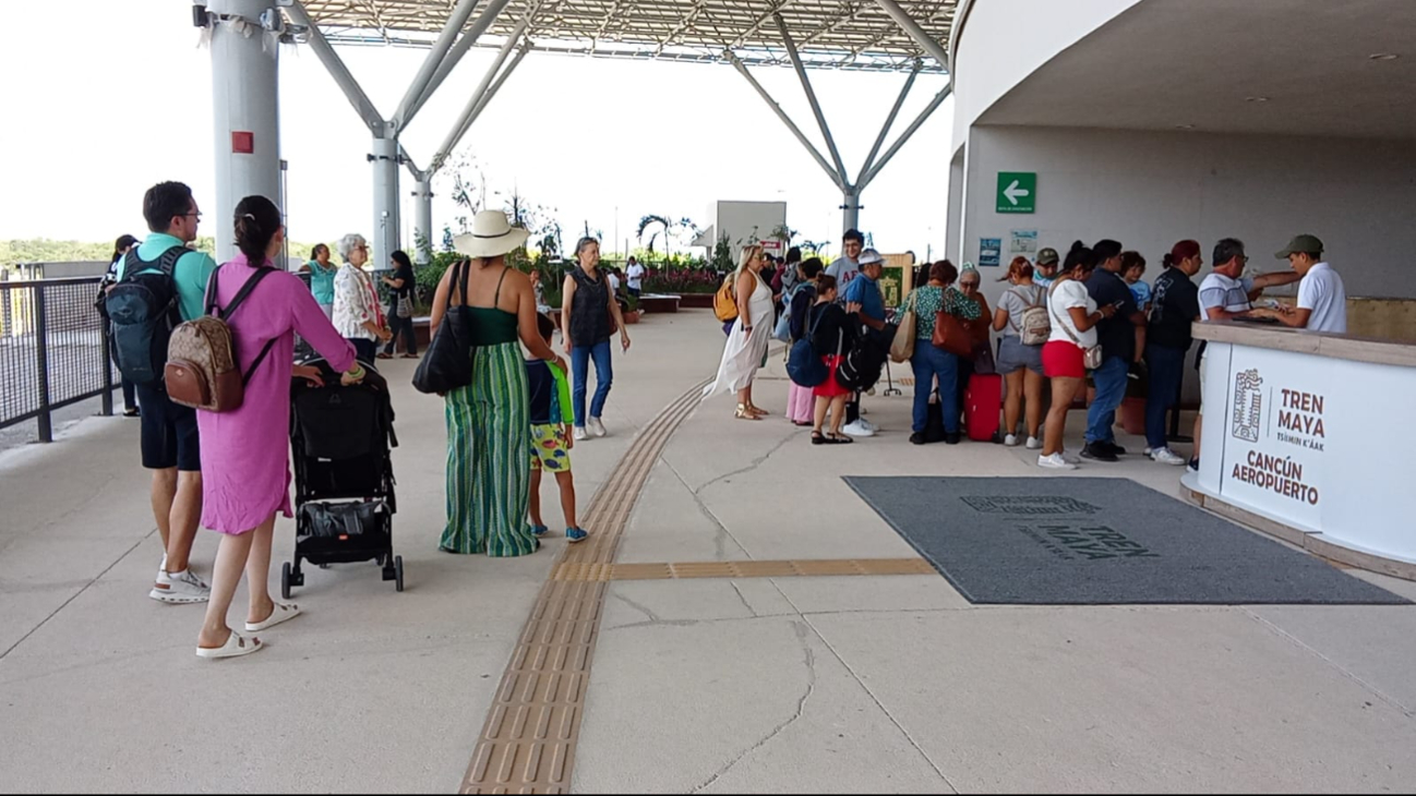 Tren Maya atrae a turistas de todo México; viajan para vivir la experiencia