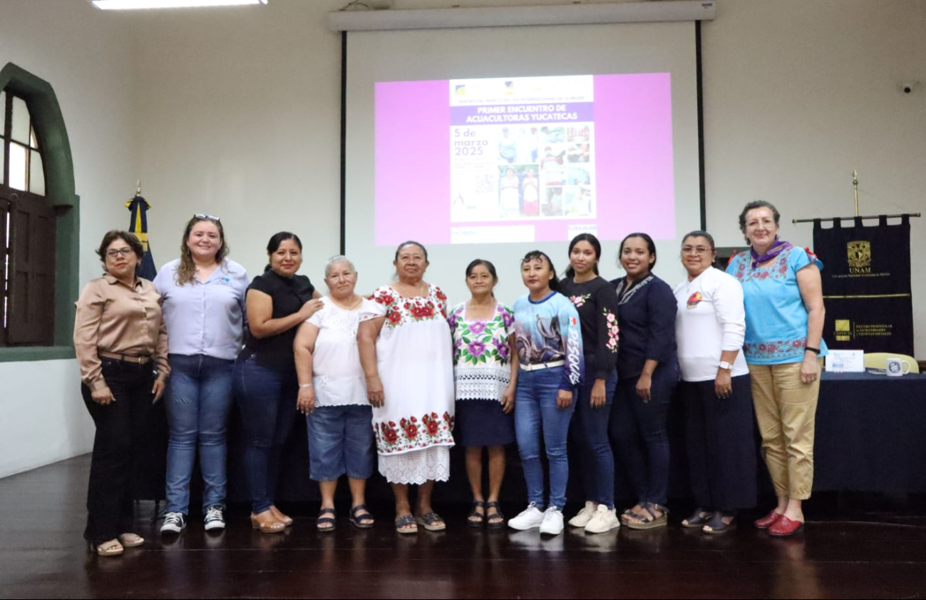 Realizan el Primer Encuentro de Acuacultoras Yucatecas en Mérida 