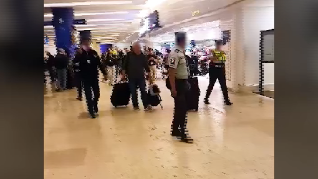 La detención se realizó en el Aeropuerto Internacional de Cancún La detención se realizó en el Aeropuerto Internacional de Cancún