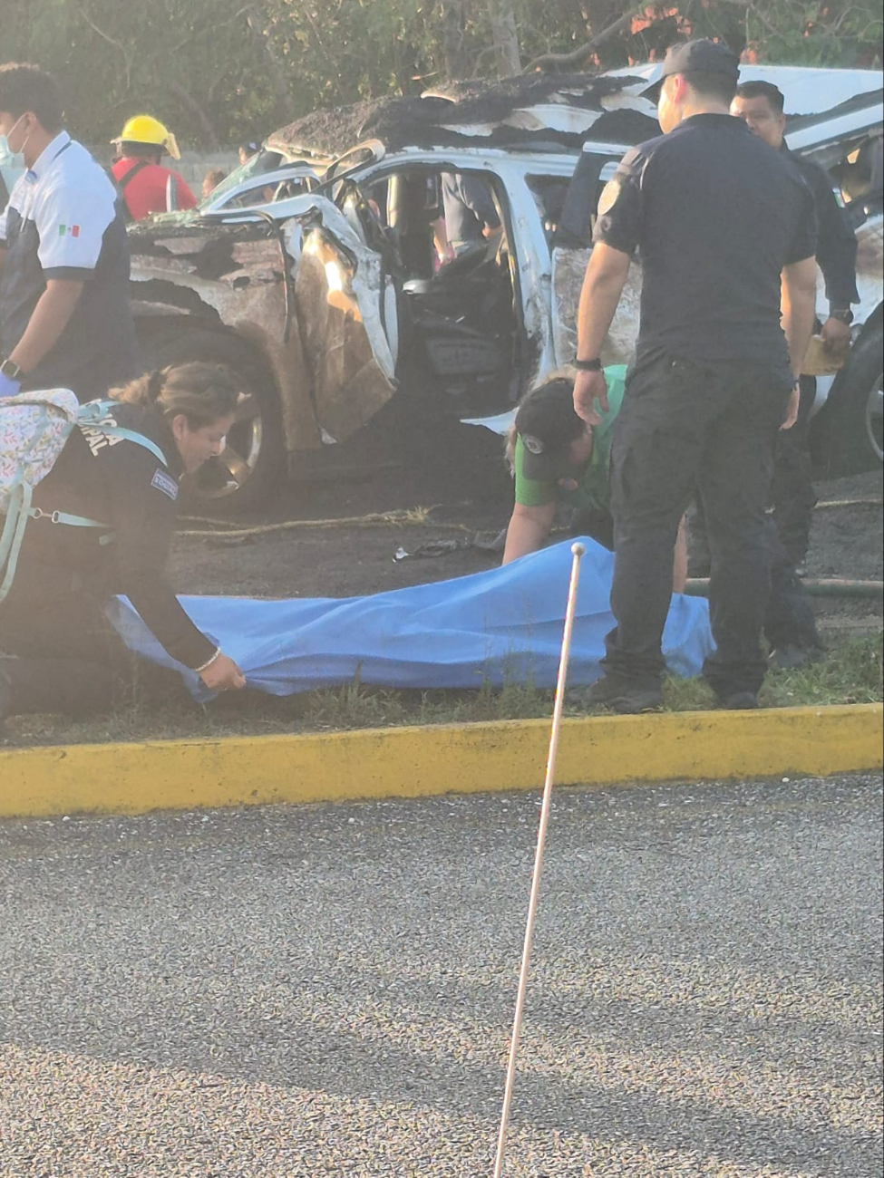 Al menos una persona fue reportada como fallecida. Al menos una persona fue reportada como fallecida.