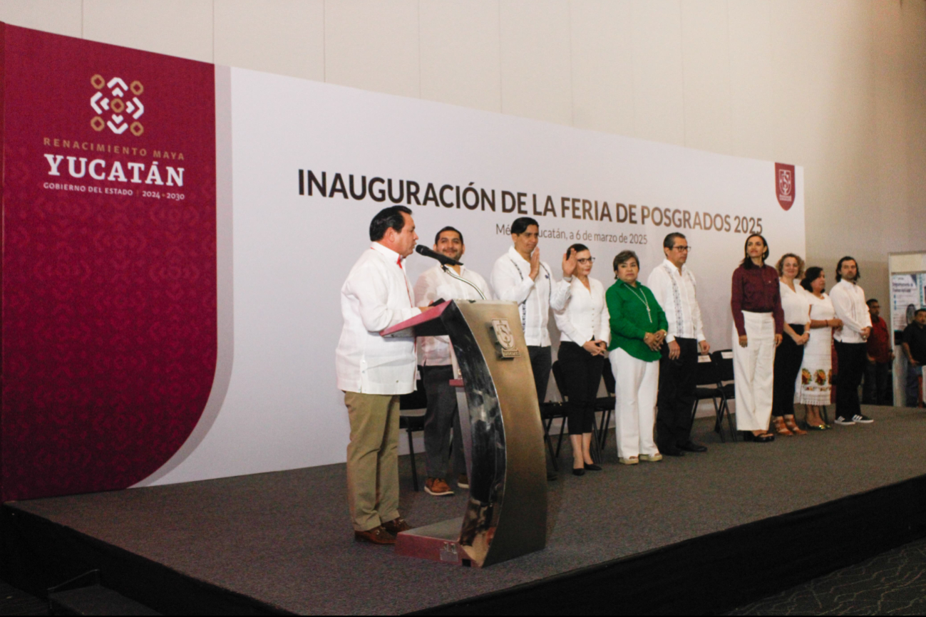 El gobernador Joaquín Díaz Mena destacó la importancia de la Feria de Posgrados El gobernador Joaquín Díaz Mena destacó la importancia de la Feria de Posgrados