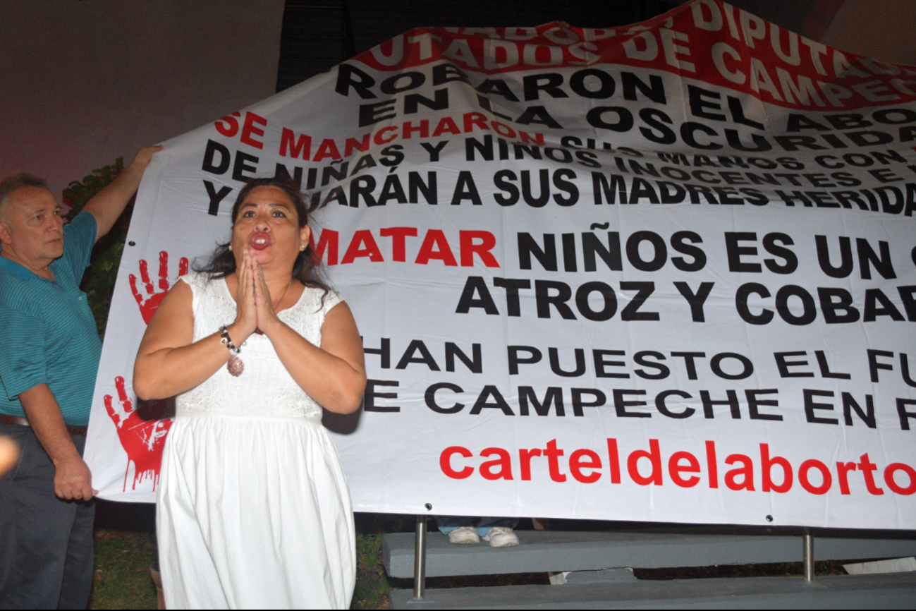 La protesta fue encabeza por la candidata perdedora al Distrito Local 6 por el PRI en el 2024, Nicthe Ha Aguilera Silva La protesta fue encabeza por la candidata perdedora al Distrito Local 6 por el PRI en el 2024, Nicthe Ha Aguilera Silva