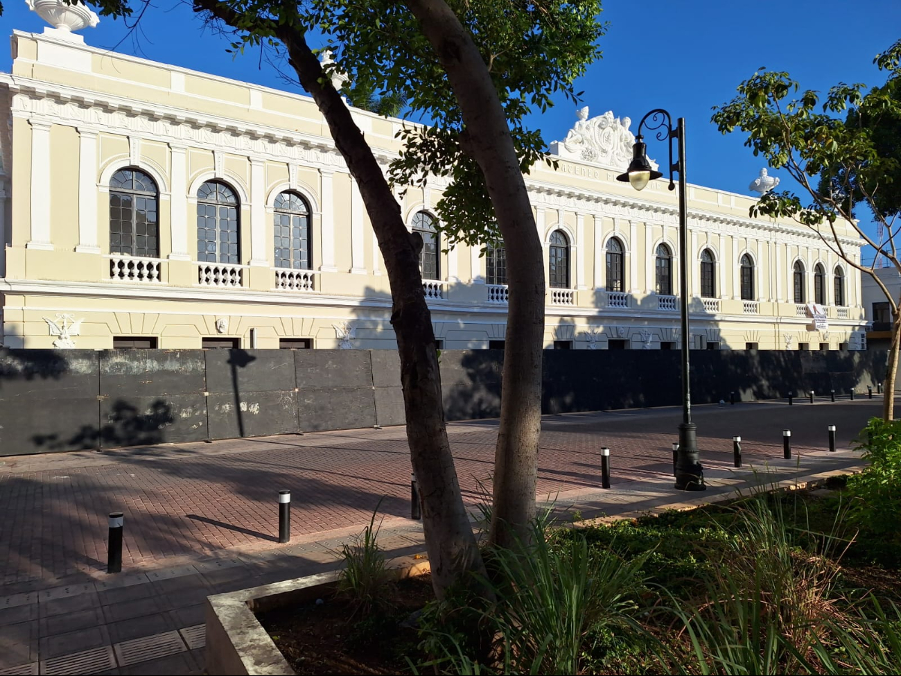 Blindan palacio de Gobierno de Yucatán Blindan palacio de Gobierno de Yucatán