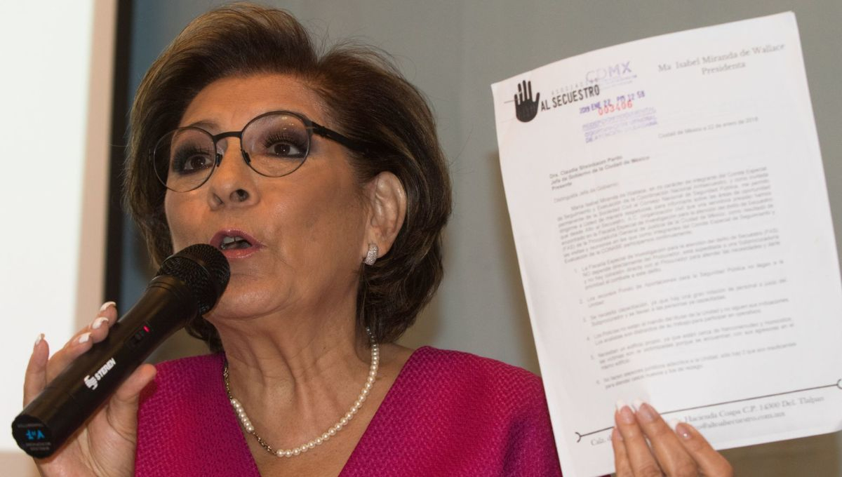 Isabel Miranda de Wallace se convirtió en una figura pública, tras la desaparición y asesinato de su hijo, Hugo Wallace Isabel Miranda de Wallace se convirtió en una figura pública, tras la desaparición y asesinato de su hijo, Hugo Wallace