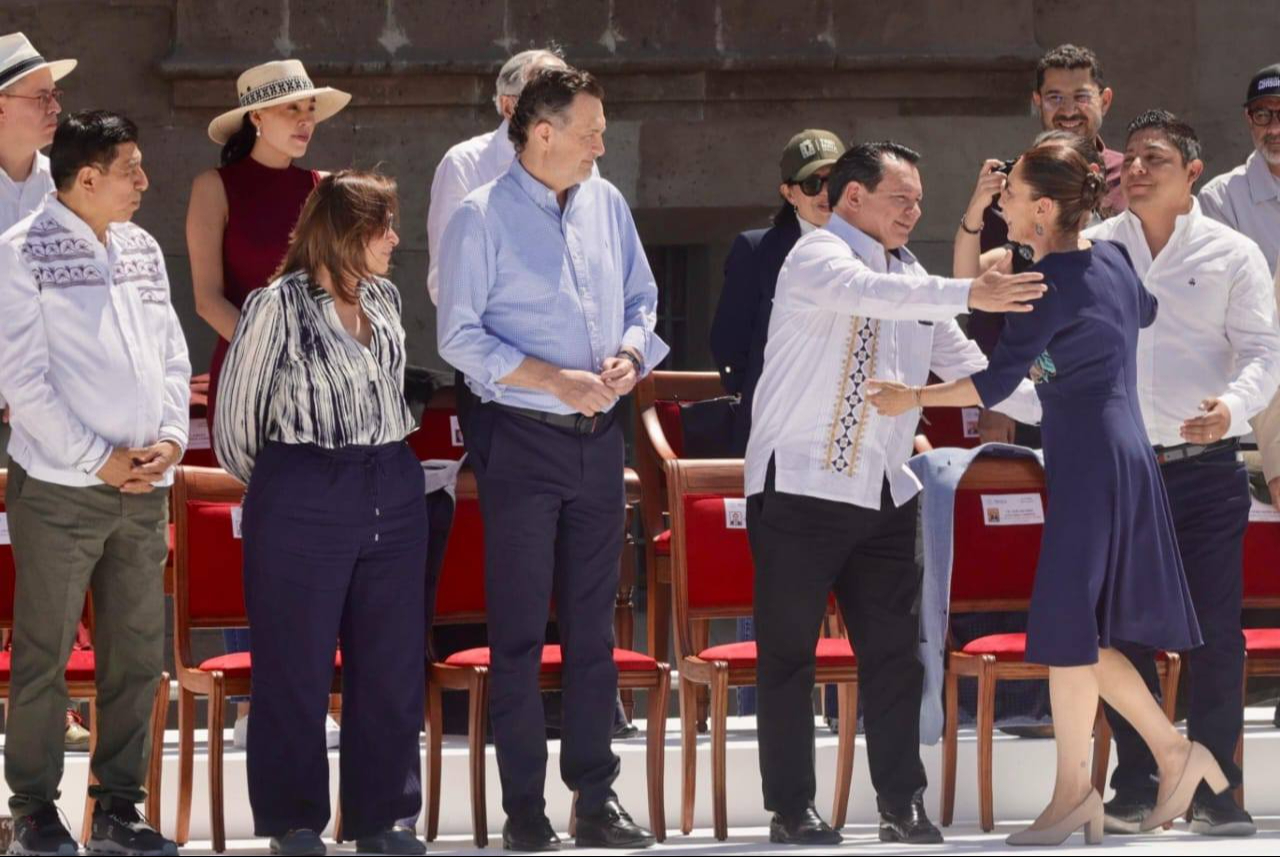 El Gobernador de Yucatán expresó su respaldo a la presidenta Claudia Sheinbaum Pardo El Gobernador de Yucatán expresó su respaldo a la presidenta Claudia Sheinbaum Pardo