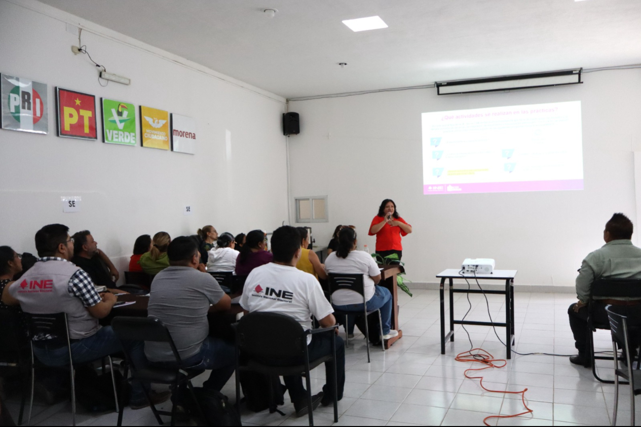 INE Yucatán arranca su segundo taller rumbo a las elecciones del Poder Judicial