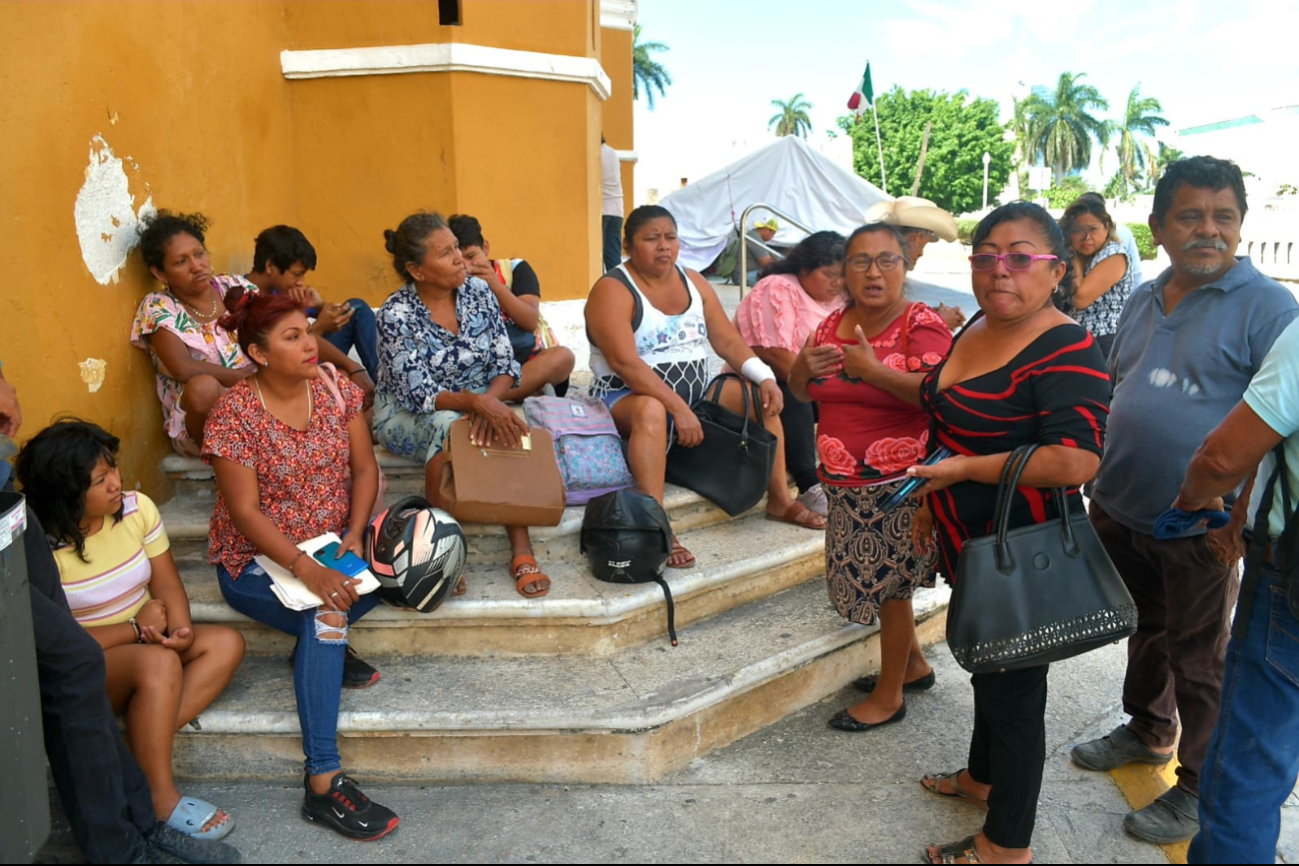 Habitantes de Ebulá insisten en agua,  también piden seguridad