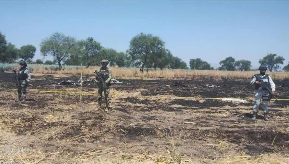 Tragedia aérea en Jalisco: desplome de avioneta militar deja dos muertos 