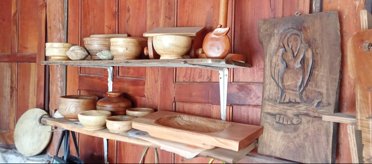 Uno de los sectores más afectados son los productos tallados en madera Uno de los sectores más afectados son los productos tallados en madera