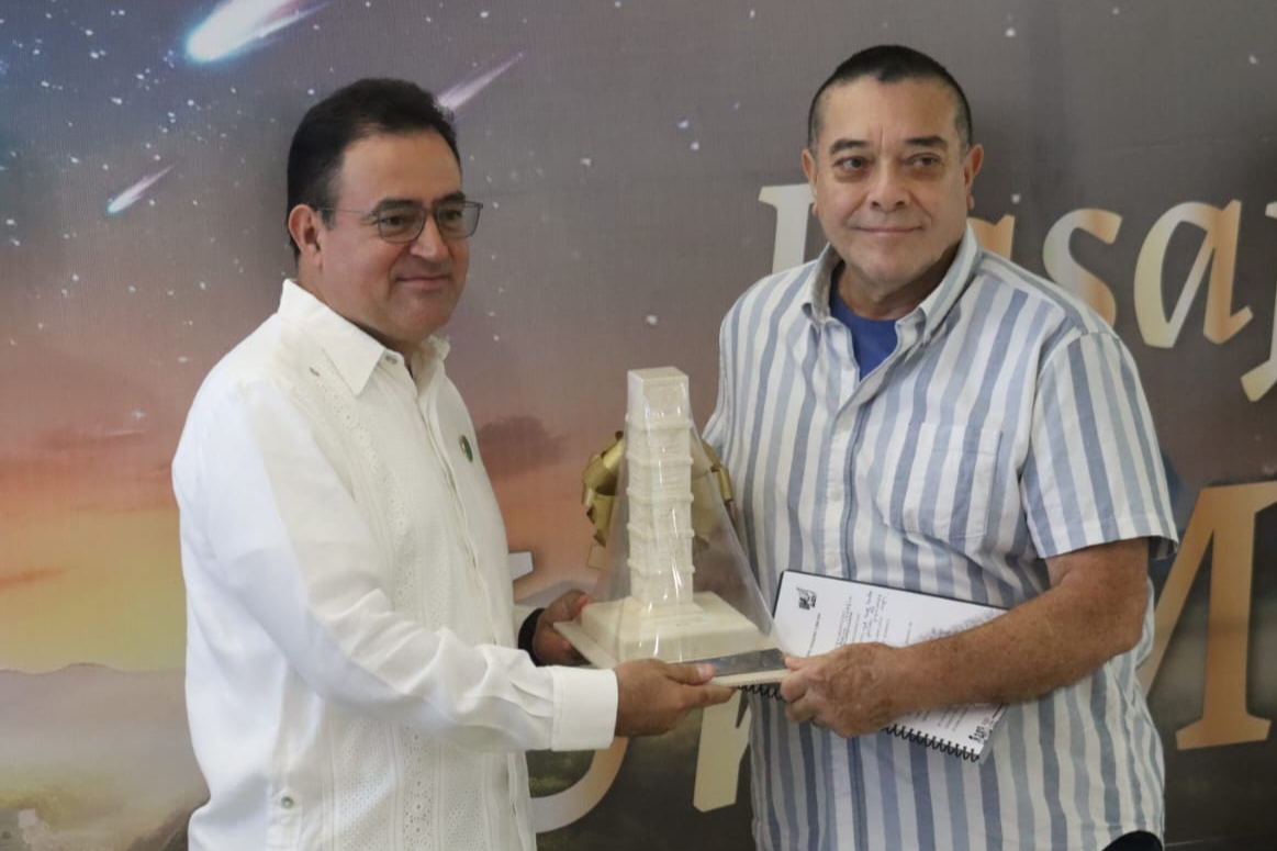 Wilberth Barbosa López se convirtió en el usuario número 1 millón del Tren Maya