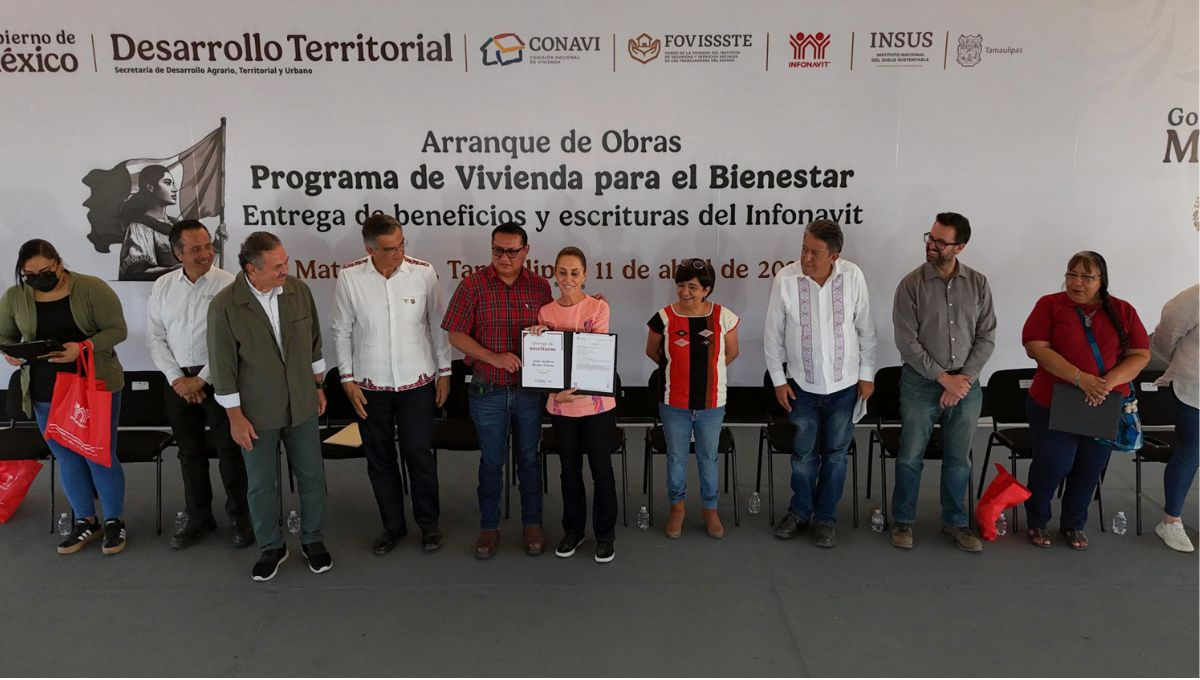 Claudia Sheinbaum anunció una serie de medidas para atender el rezago habitacional Claudia Sheinbaum anunció una serie de medidas para atender el rezago habitacional