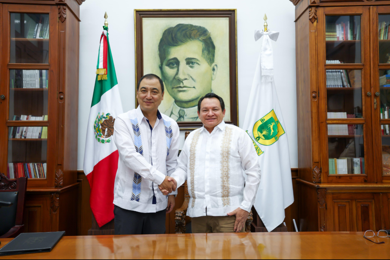 Díaz Mena agradeció a Huawei por la confianza y su interés en convertirse en un aliado estratégico
