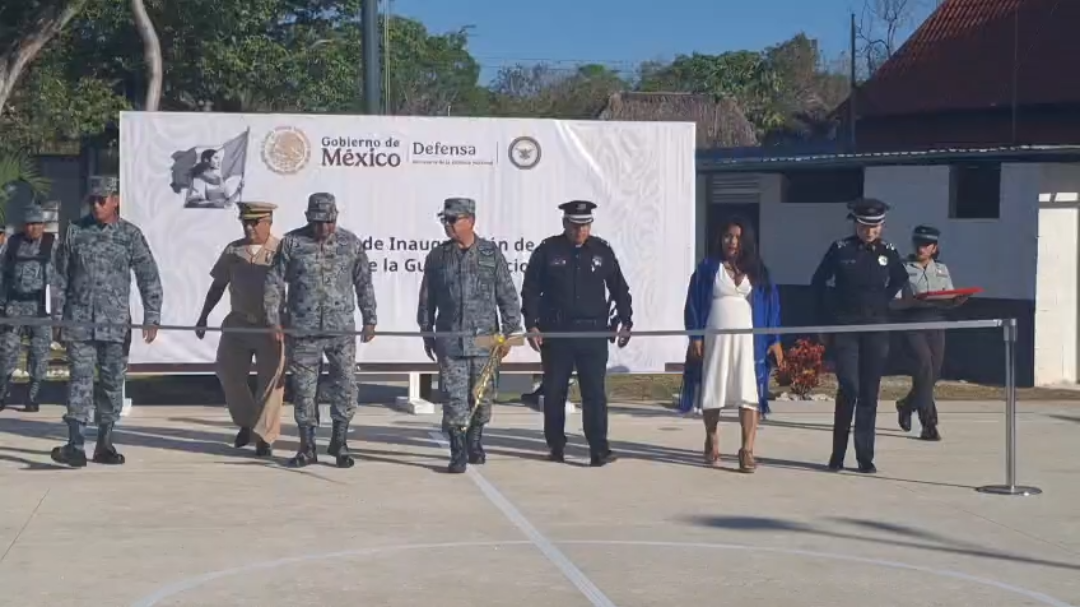 Felipe Carrillo Puerto y José María Morelos estrenan base de seguridad federal Felipe Carrillo Puerto y José María Morelos estrenan base de seguridad federal