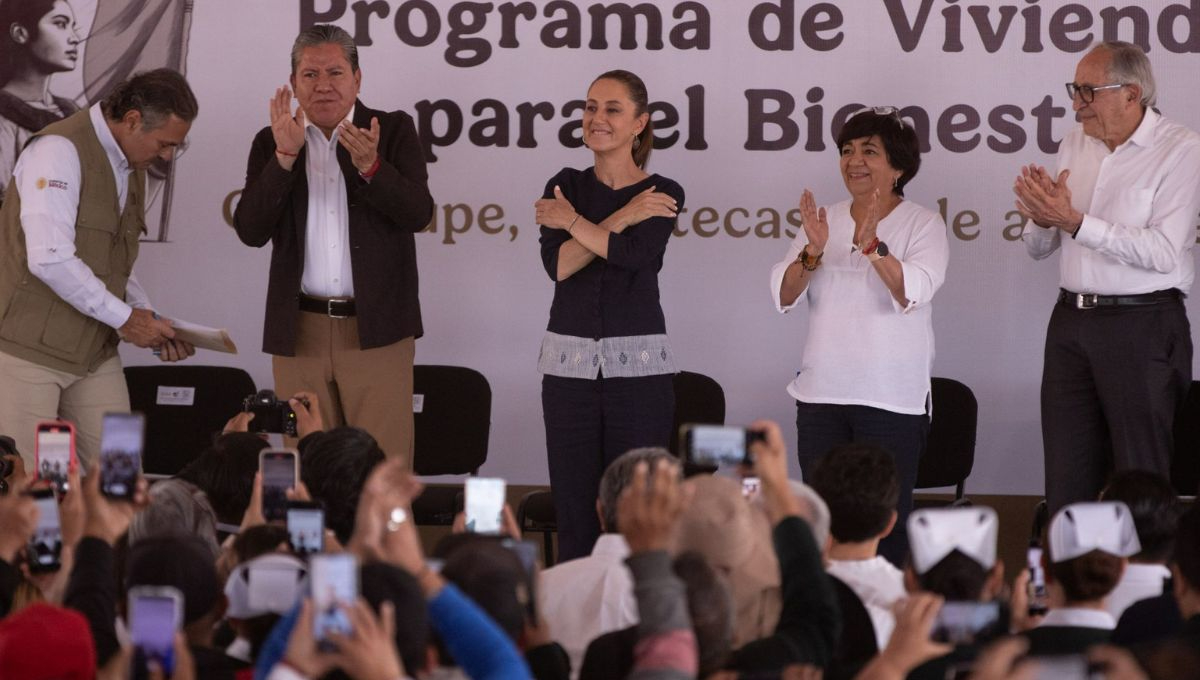 La presidenta Sheinbaum destacó el impulso a la producción local de frijol, rubro en el que Zacatecas es líder nacional