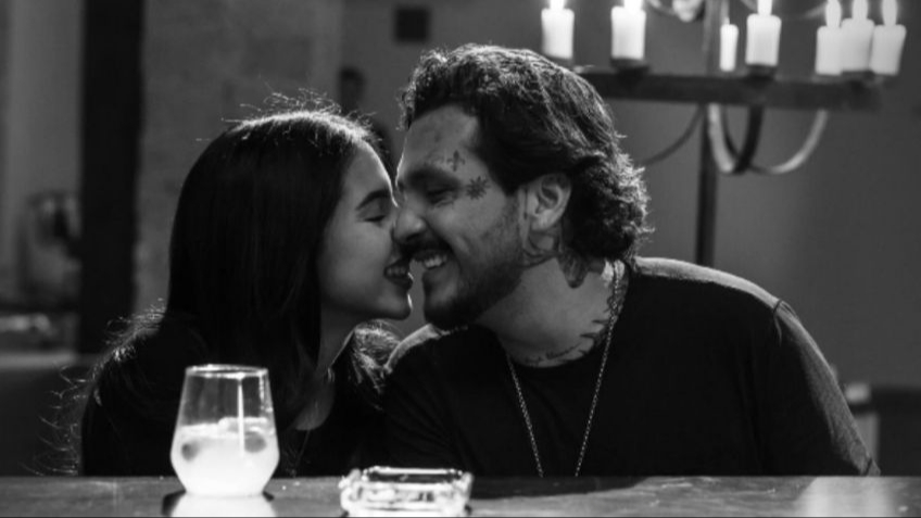 Ángela Aguilar comparte video íntimo con Christian Nodal al ritmo de "Amé" 