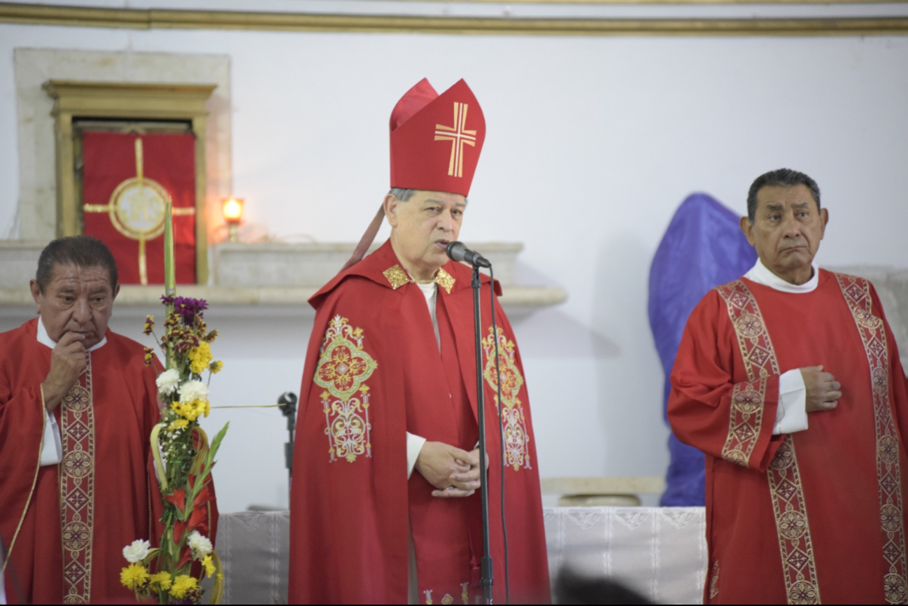 El Arzobispo de Yucatán compartió su homilía en la que destacó el inicio de la Semana Santa