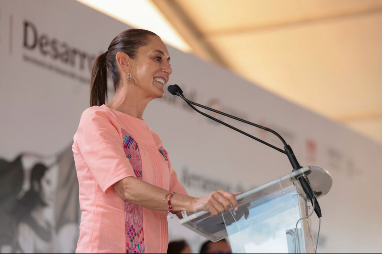Claudia Sheinbaum asegura que se debe contribuir a que no haya apología a la violencia, ni a las drogas