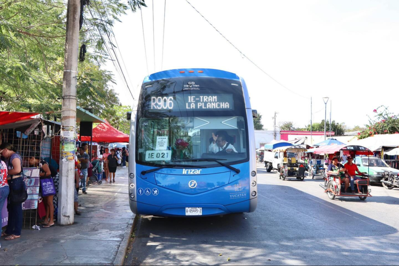 Aumentaron los horarios de operaciones del IE-TRAM en su conexión con el Tren Maya