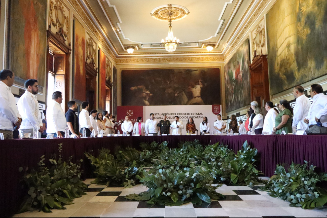 El Consejo fue instalado en el Palacio de Gobierno en Mérida El Consejo fue instalado en el Palacio de Gobierno en Mérida