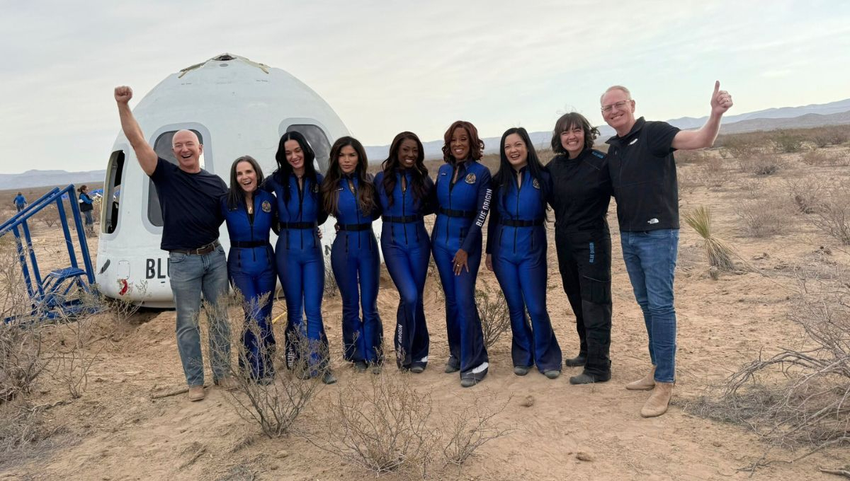 El despegue se efectuó desde el sitio de lanzamiento de Blue Origin en Texas a las 7:30 a.m. hora local