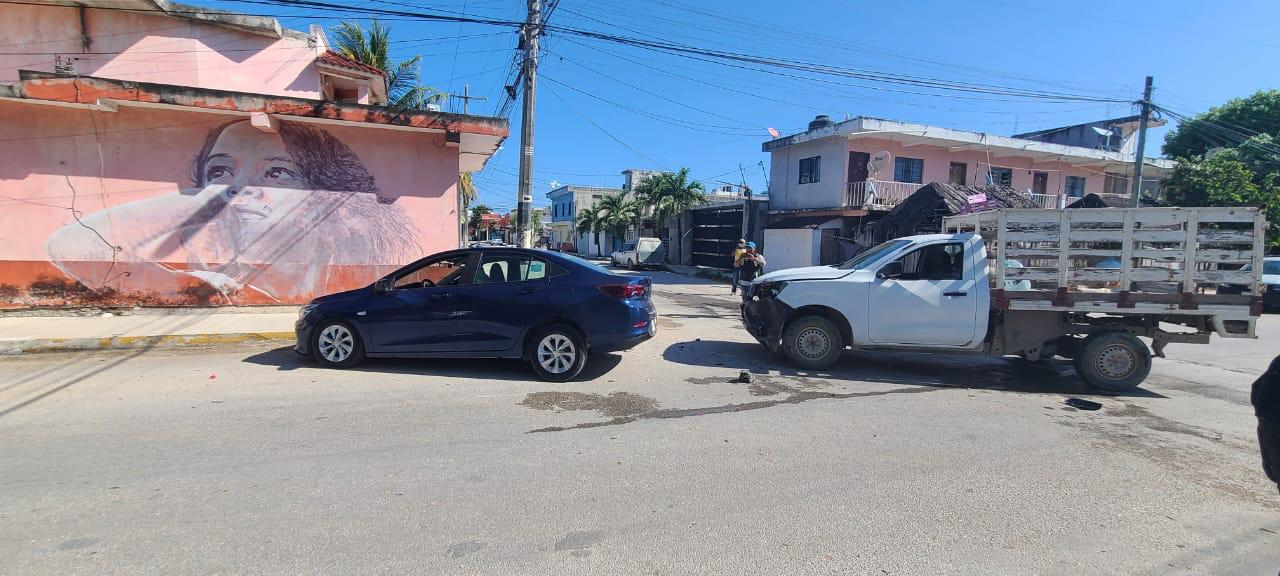 En el accidente no se reportaron lesionados, solo daños materiales En el accidente no se reportaron lesionados, solo daños materiales