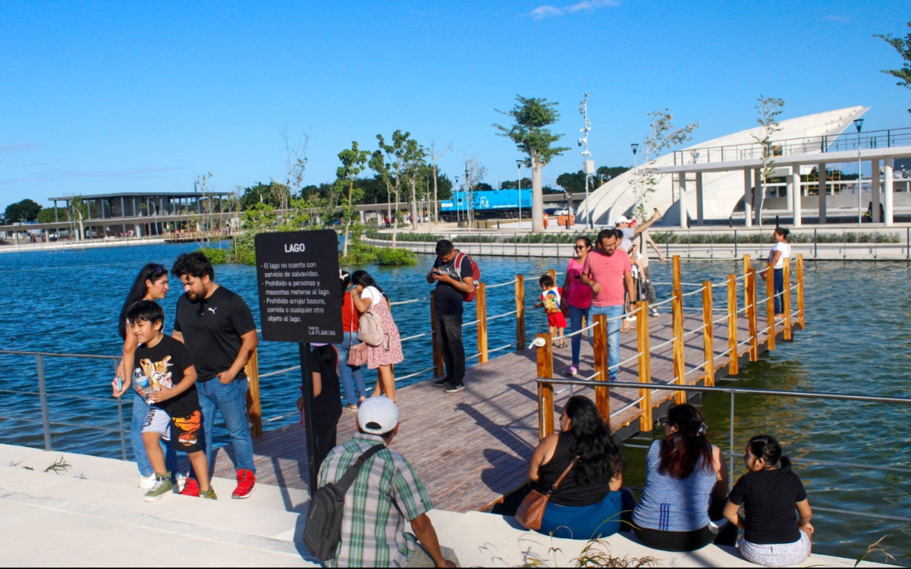 Cada mes se programan en este parque alrededor de 25 o 30 eventos abiertos en La Plancha