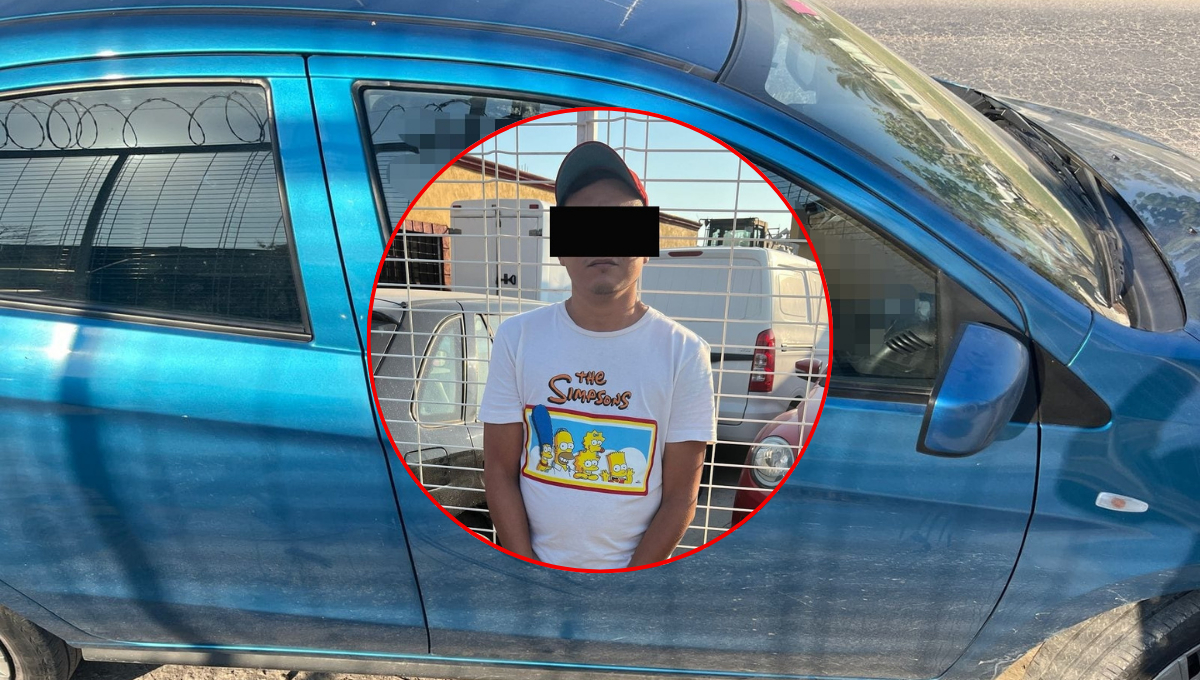 Recuperan auto robado y detienen a conductor en Siglo XXI, Campeche 