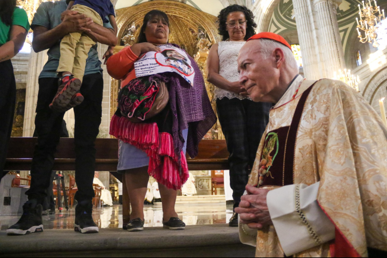 El Cardenal Aguiar dijo que Jesús está con todos, aunque no lo perciban. El Cardenal Aguiar dijo que Jesús está con todos, aunque no lo perciban.