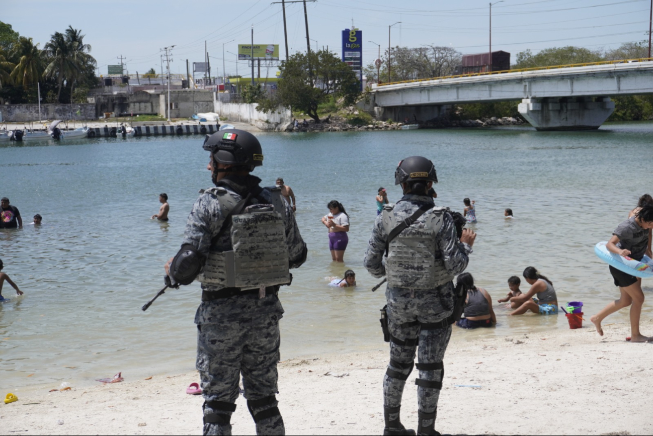 Despliega Guardia Nacional operativo vacacional en Campeche con 86 efectivos y 30 unidades
