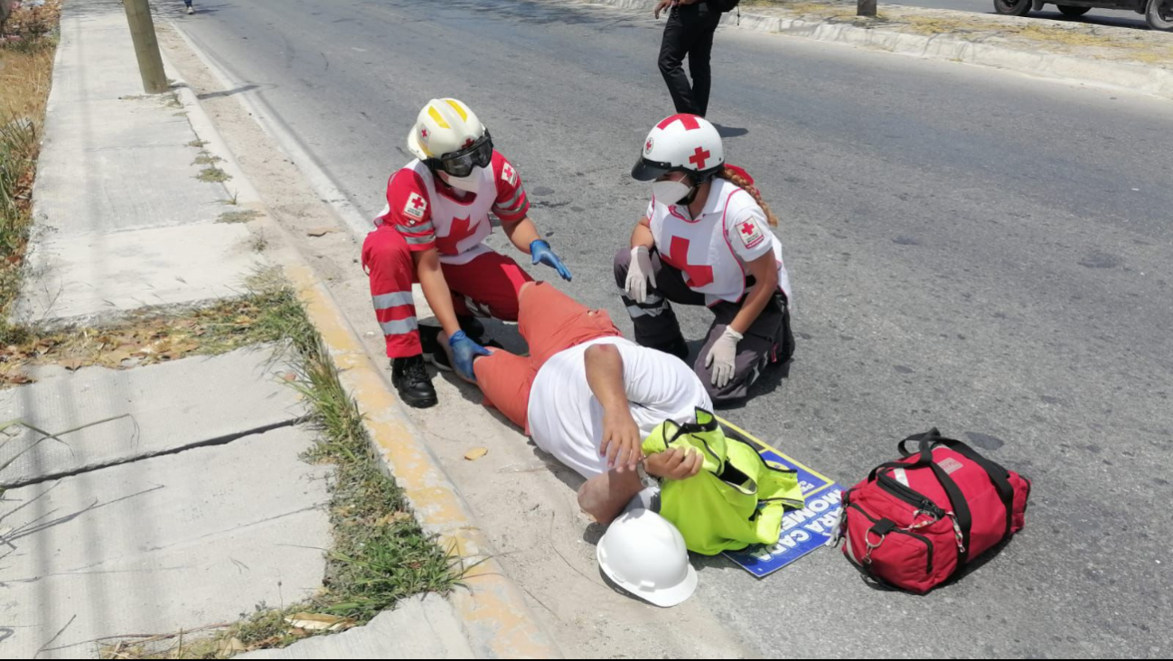 No presentó heridas graves y no fue necesario llevarlo al hospital No presentó heridas graves y no fue necesario llevarlo al hospital