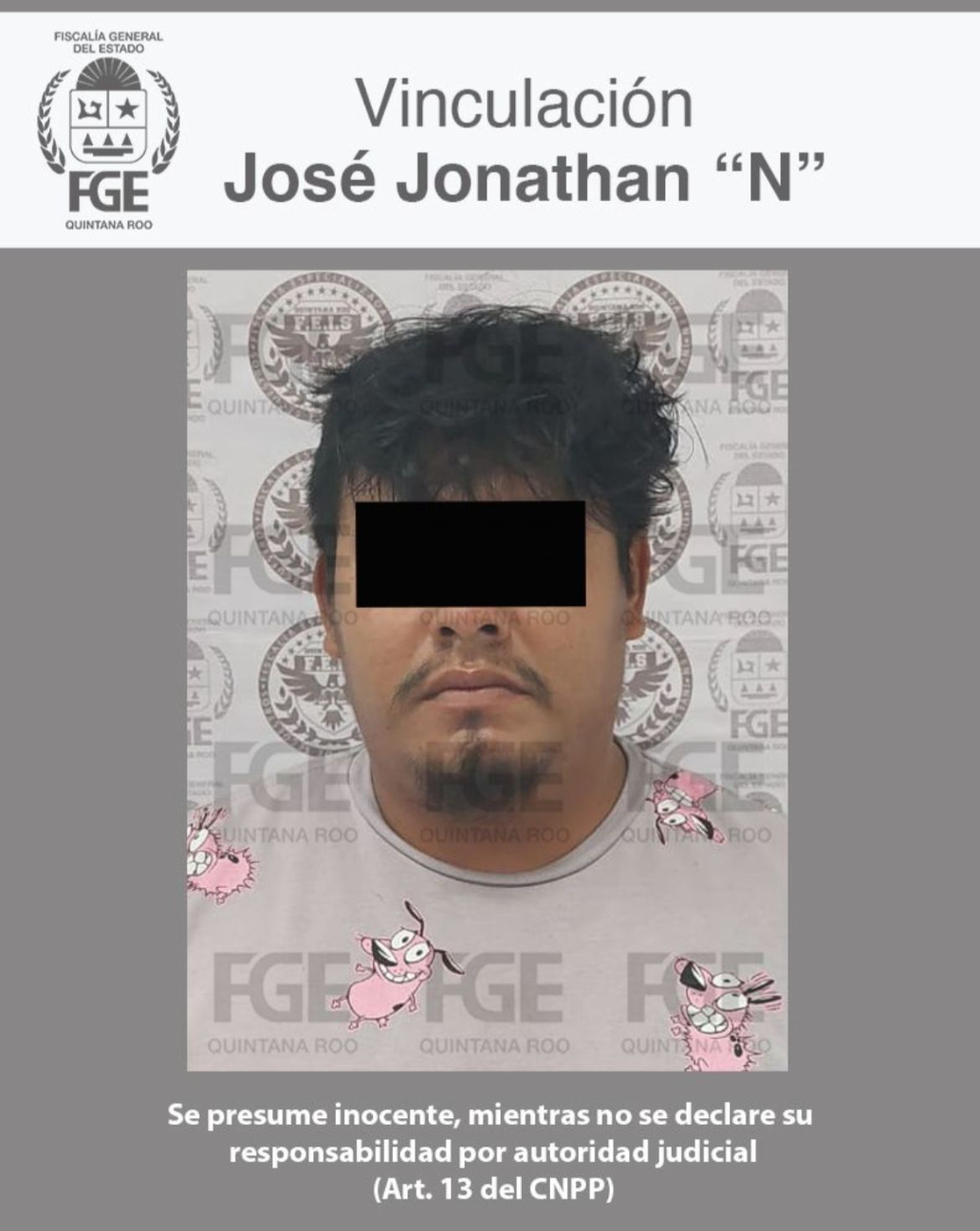 Vinculan a proceso a presunto culpable de doble homicidio en Quintana Roo Vinculan a proceso a presunto culpable de doble homicidio en Quintana Roo