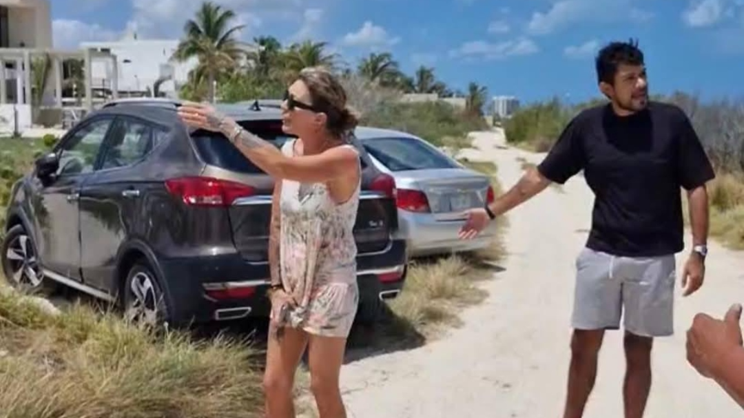 Foráneos reclaman a vecinos de Progreso por estacionarse cerca de su casa de playa