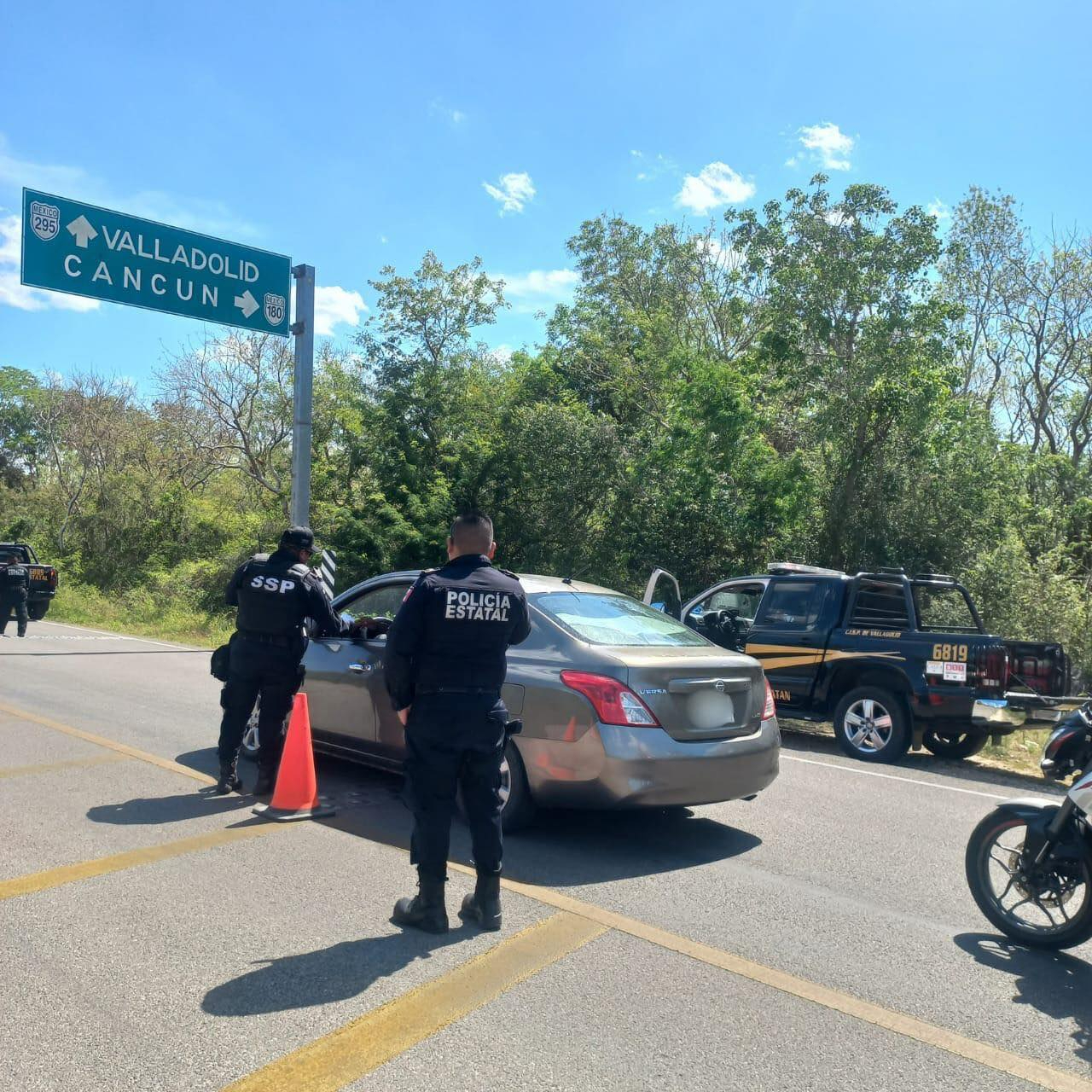 Hay rondines de vigilancia en distintas carreteras de Yucatán Hay rondines de vigilancia en distintas carreteras de Yucatán