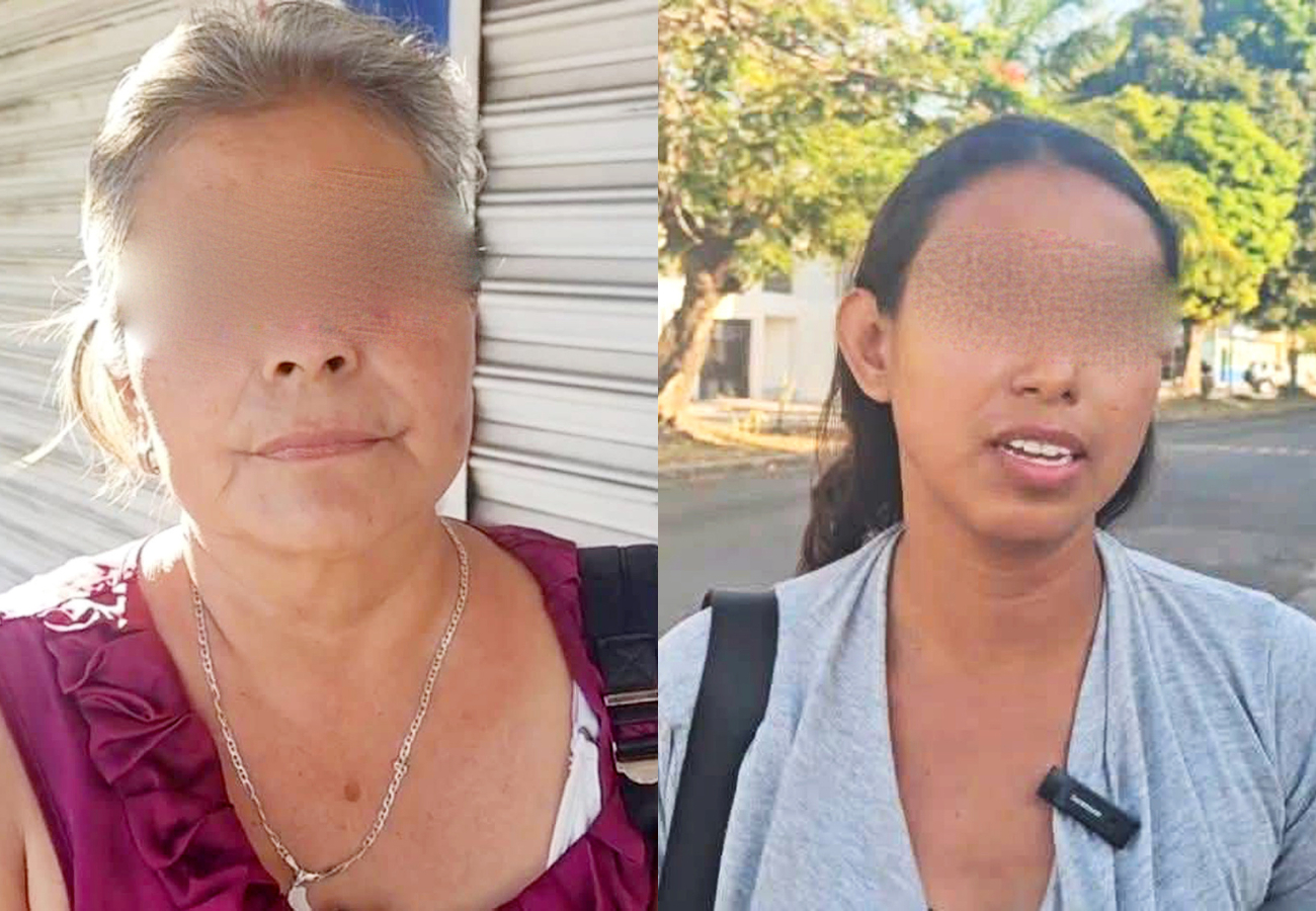 La mamá y la esposa del acusado afirmaron que estuvo en su casa