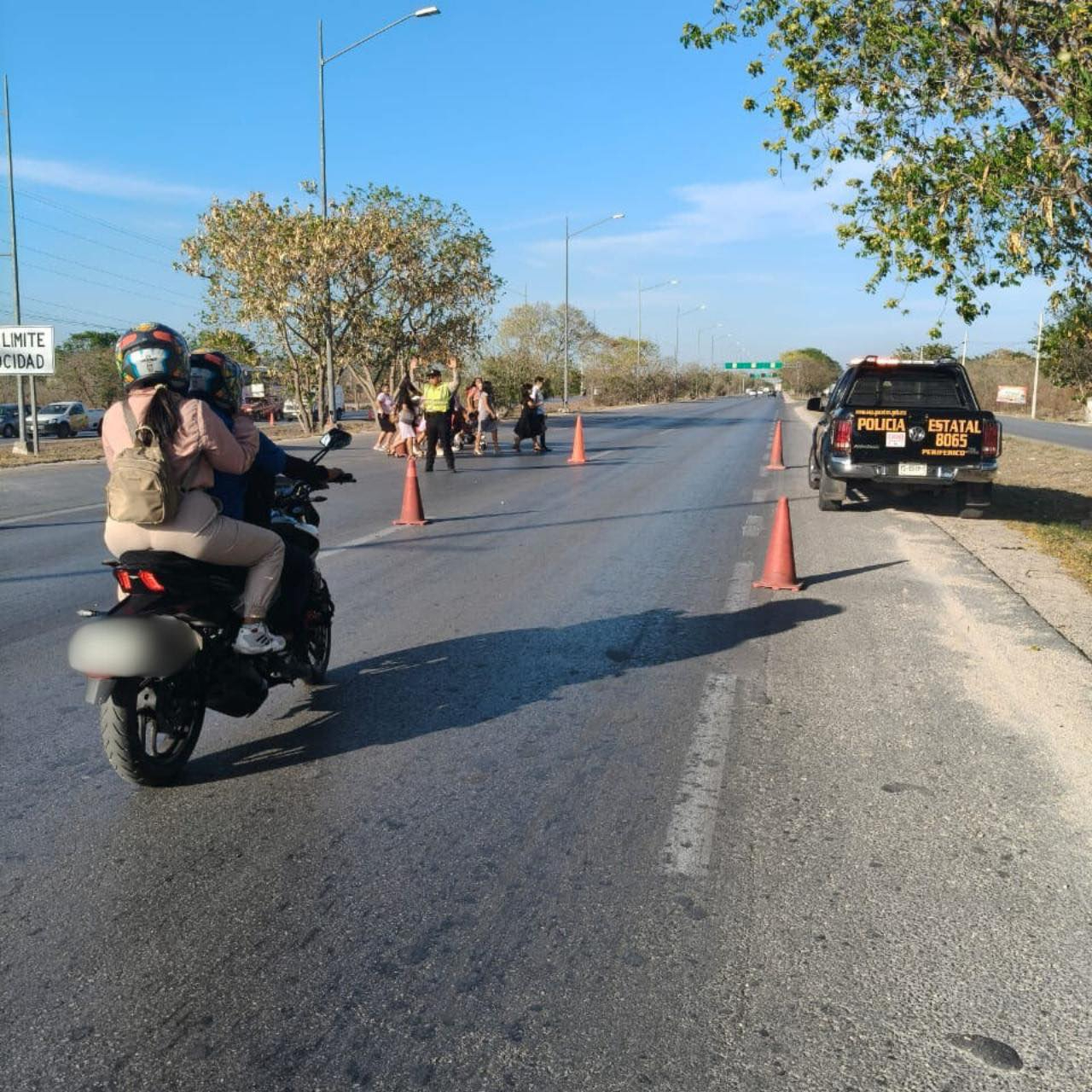 Las carreteras cuentan con filtros de patrullaje en Mérida Las carreteras cuentan con filtros de patrullaje en Mérida