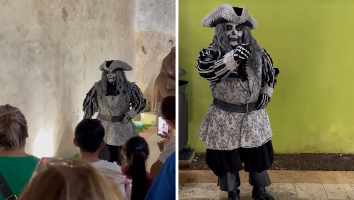 Una noche con el pirata Lorencillo: recorrido histórico en el Centro de Campeche Una noche con el pirata Lorencillo: recorrido histórico en el Centro de Campeche