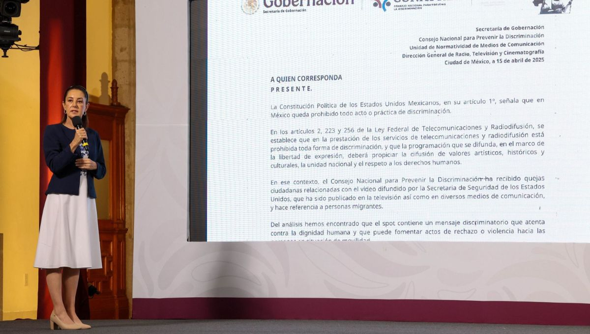Sheinbaum propone prohibir propaganda extranjera en medios mexicanos tras polémicos spots de EU