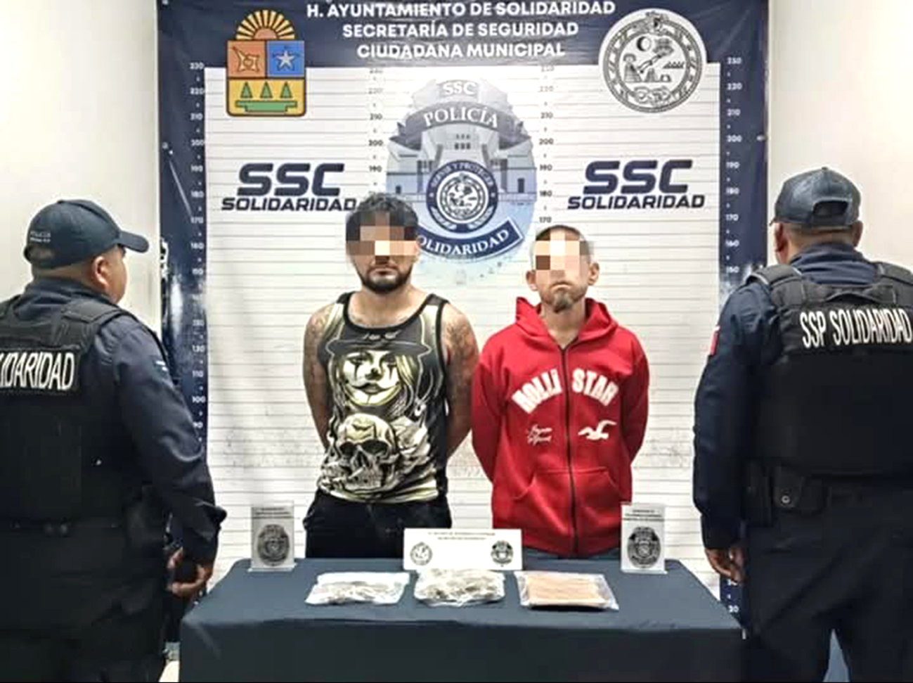 Detienen a 17 presuntos narcomenudistas en Playa del Carmen