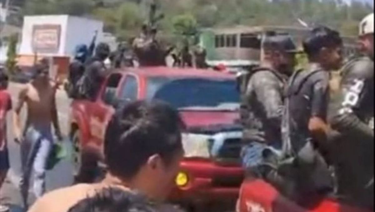 Claudia Sheinbaum confirma investigación por desfile de presuntos miembros del CJNG en Michoacán
