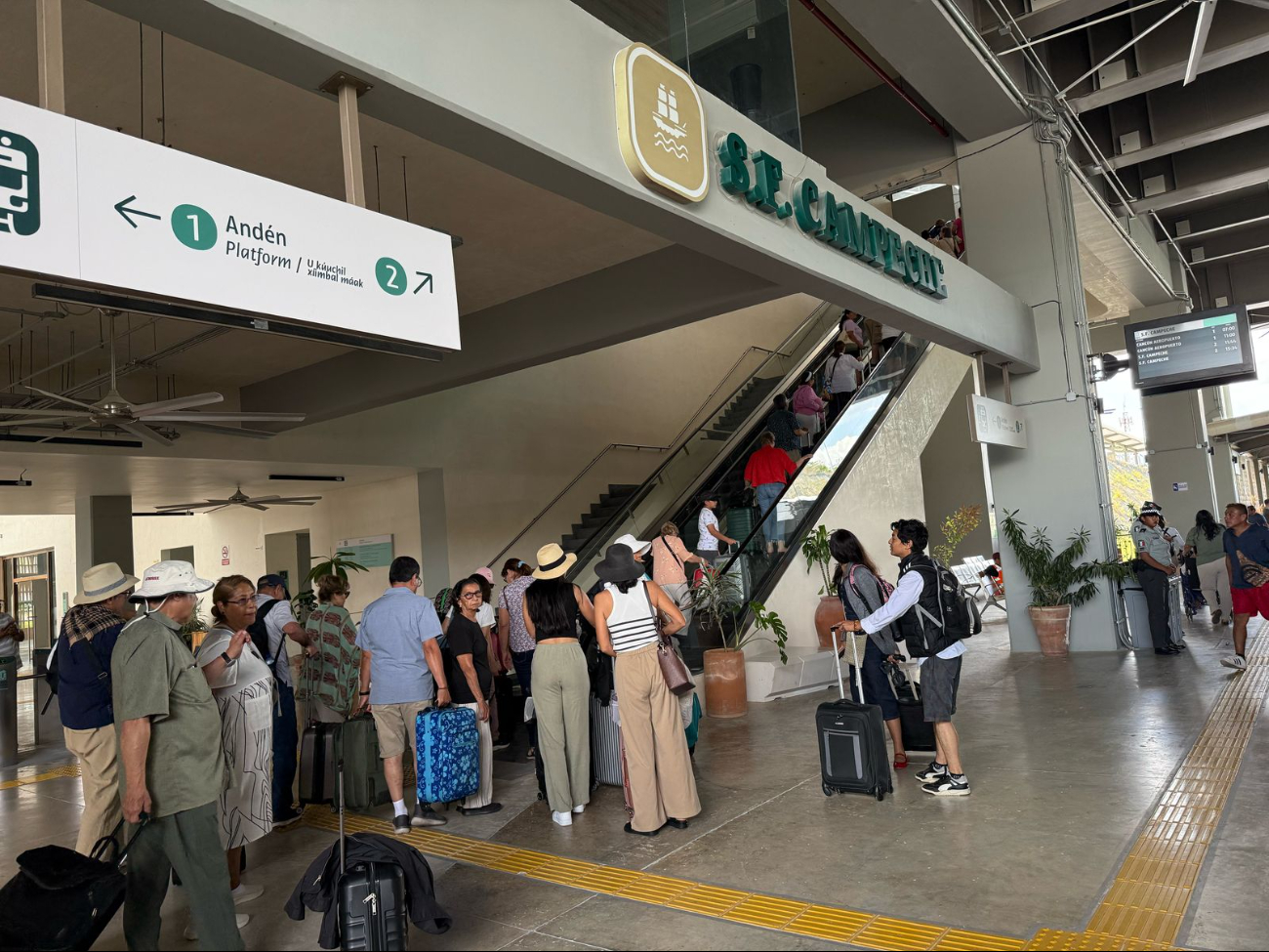 Tren Maya en Campeche cambia horarios de corridas 