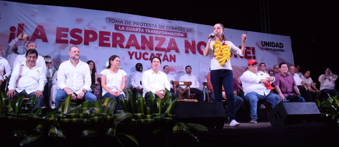 Sheinbaum Pardo estará en Yucatán, Campeche y Quintana Roo. Sheinbaum Pardo estará en Yucatán, Campeche y Quintana Roo.