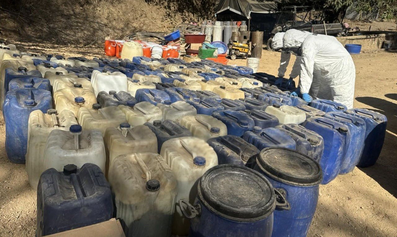 Así fue el ‘golpe’ financiero al narco;  dos laboratorios y 150 kg de metanfetamina en Durango