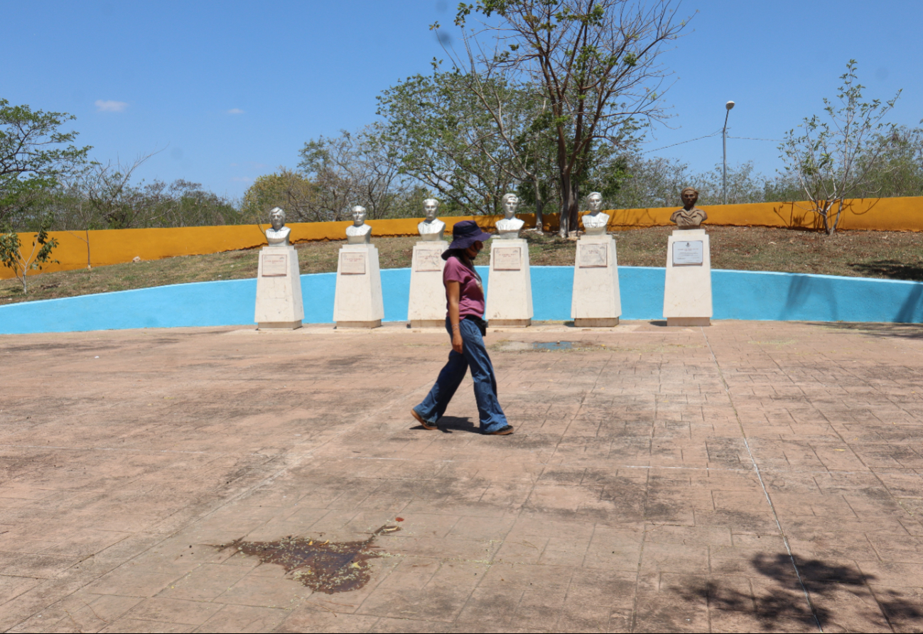 El parque que homenajea a destacadas yucatecas no tiene la visibilización ni la exposición que ameritan El parque que homenajea a destacadas yucatecas no tiene la visibilización ni la exposición que ameritan