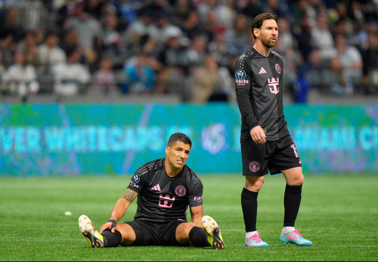 Inter Miami de Messi cae ante Vancouver Whitecaps en semifinal de ida de Concachampions