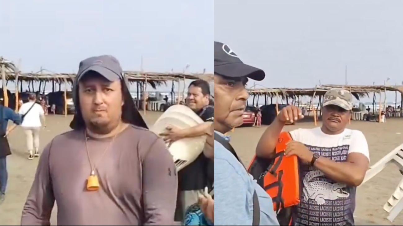 'Palaperos' agreden a turistas por no consumirles en esta playa: VIDEO 'Palaperos' agreden a turistas por no consumirles en esta playa: VIDEO